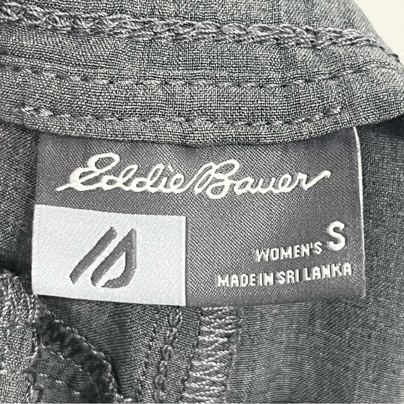 Eddie Bauer Motion women’s stretchy waist drawstring track pullon pants, small. - Picture 7 of 8